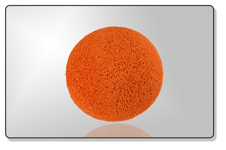 Sponge Ball 150mm OD Soft Density - Click Image to Close